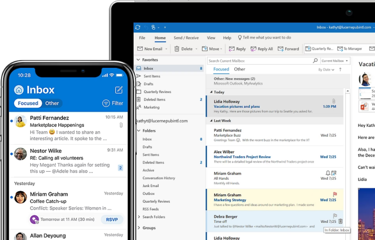 Messagerie pro Microsoft Outlook Office