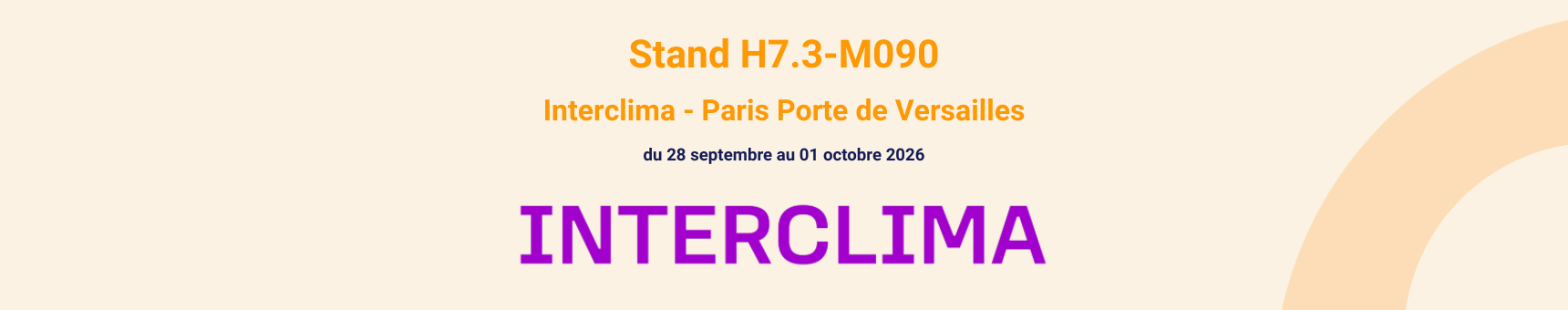 Interclima 2026 - banner